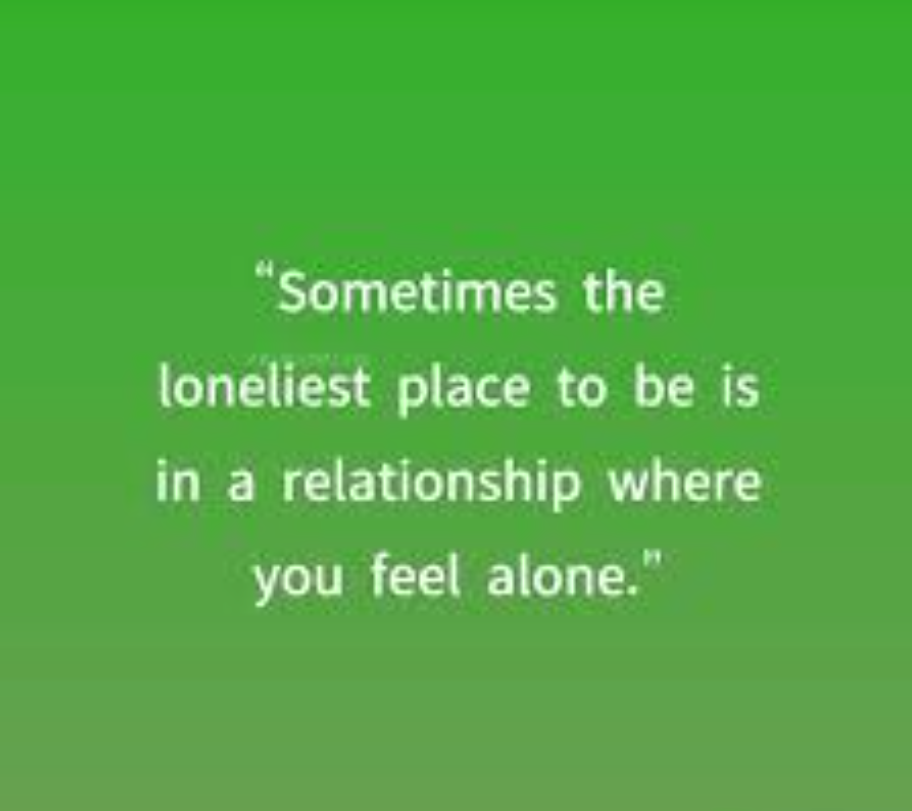 An image of the quotes on loneliness in a relationship